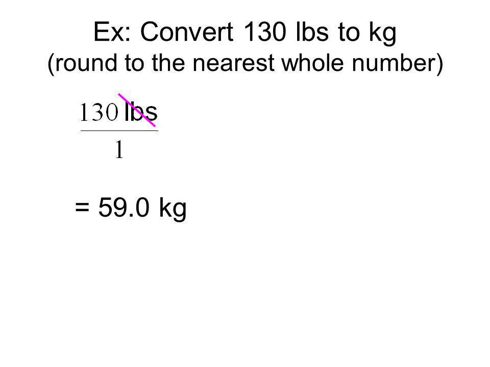 130 lbs in hot sale kilo